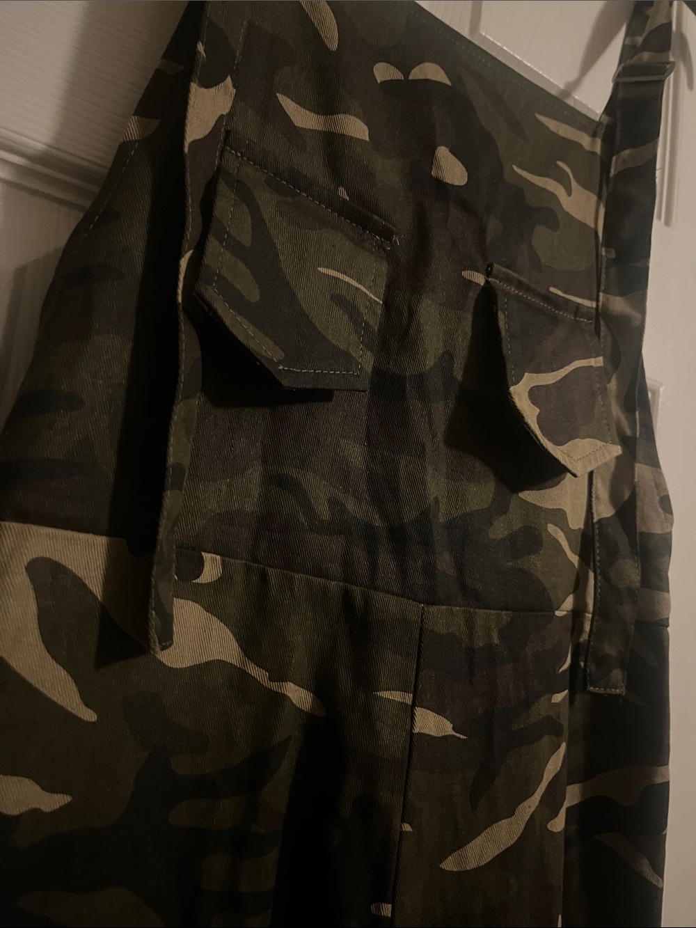 Camo Utility Overalls - Green - Picture 3 of 3